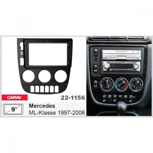 Рамка переходная Carav 22-1156 Mercedes ML-Klasse