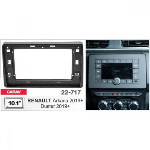 Рамка перехідна Carav 22-717 Renault Duster, Arkana