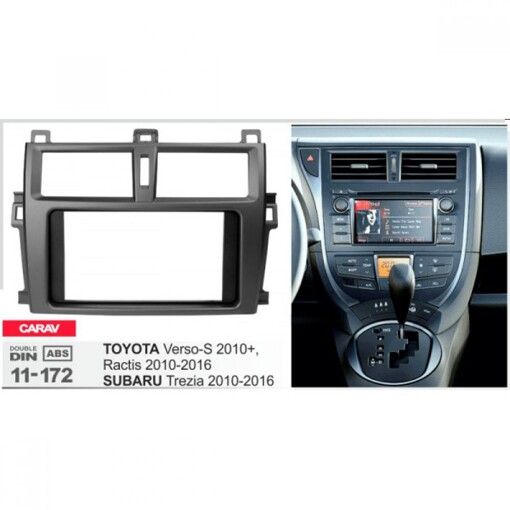 Рамка перехідна Carav 11-172 Toyota Verso-S, Subaru Trezia