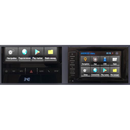 Мультимедійний відеоінтерфейс NAVITOUCH NT3355 для TOYOTA LC200/Lexus Android 6.0.1