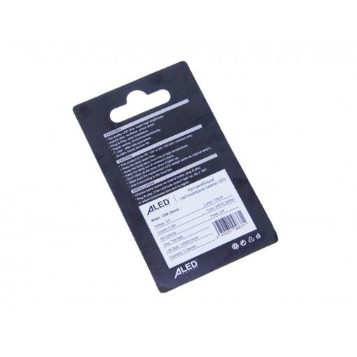 Габарит LED ALed C5W 39мм Canbus Festoon White (2шт.)