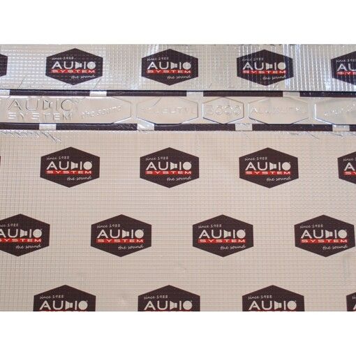 Вібропоглинаючий матеріал Audio-System Alubutyl 3000 3.0 мм (0,7х0,5)