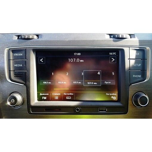 Штатная магнитола RCD 330 MQB VW/Skoda Plus CAN Mirror Link