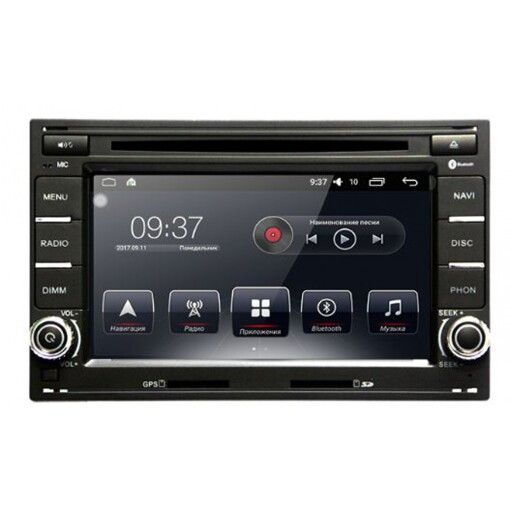 Штатная магнитола AudioSources T90-410A Skoda+Navitel