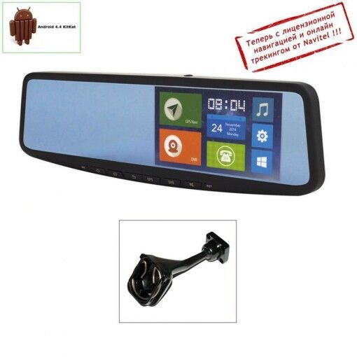 Мультимедійне дзеркало заднього виду з монітором Jimi JC600-04