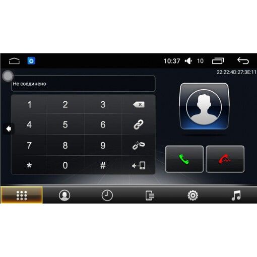 Штатная магнитола AudioSources T90-410A Skoda+Navitel