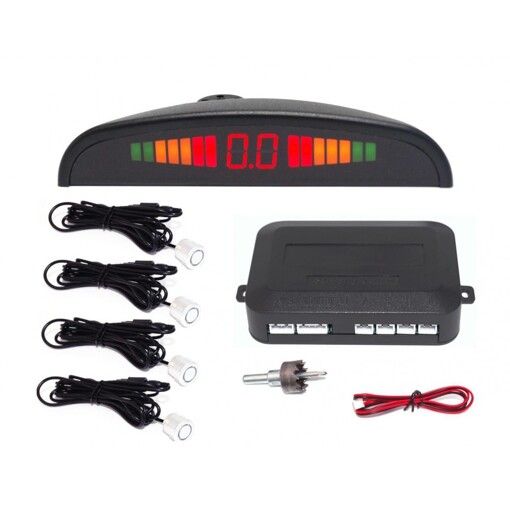 Парктроник BAXSTER PS-418-02 белый