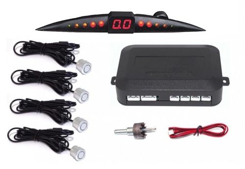 Парктроник BAXSTER PS-418-05 серый