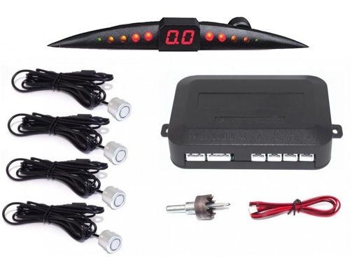 Парктроник BAXSTER PS-418-05 белый