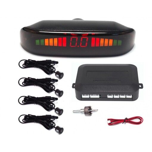 Парктроник BAXSTER PS-418-07 черный