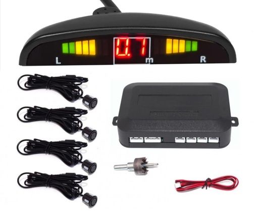 Парктроник BAXSTER PS-418-08 черный