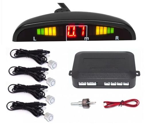 Парктроник BAXSTER PS-418-08 белый