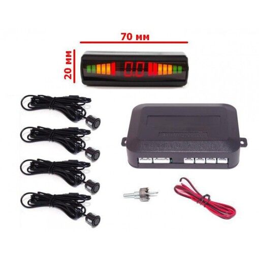 Парктроник BAXSTER PS-418-11 черный