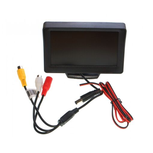 Монітор портативний Baxster M-430К 4,3&quot; AHD/CVBS козирок