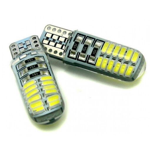 Габарит LED IDIAL 478 T10 3014 24SMD/200LM 6000K 12Vбл. (2 шт)