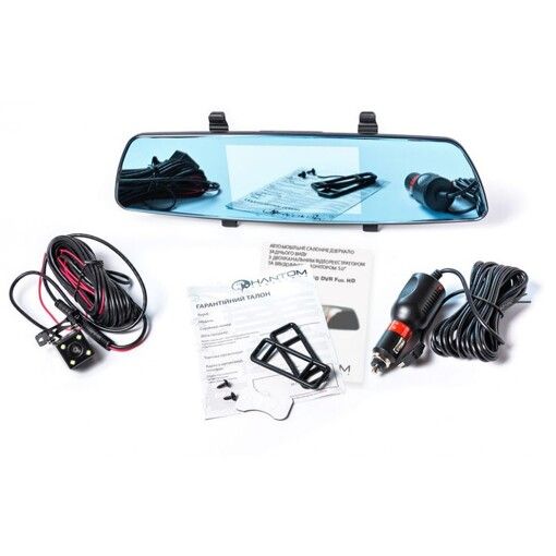 Дзеркало-накладка заднього виду з FullHD реєстратором Phantom RM-50 DVR