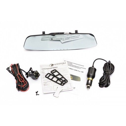 Зеркало-накладка заднего вида со встроенным Full HD видеорегистратором PHANTOM RM-51 DVR Full HD