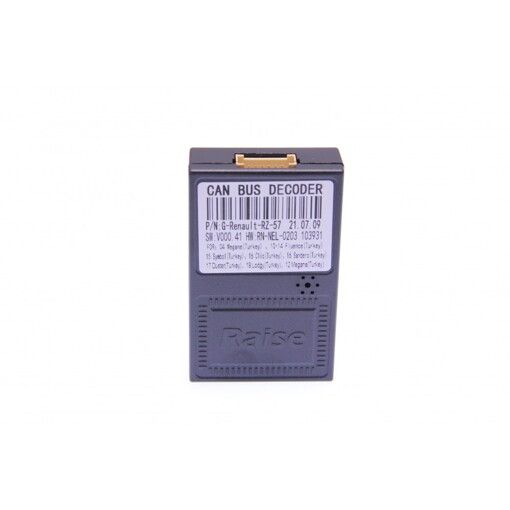 CAN блок Raise G-RENAULT-RZ-57 RENAULT Megane 04/ Fluence 10-14/ Symbol 15/ Clio 16/ Sandero 16/ Duster 17/ Lodgy 19/ Megane 12