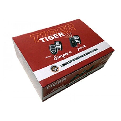 Автосигнализация Tiger Simple с сиреной