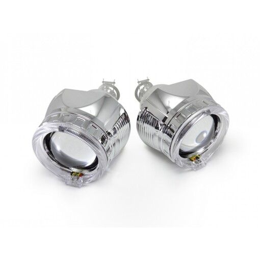 Лінзи біксенонові Infolight Ultimate LED (тип 3) з ангельськими вічками (2шт)