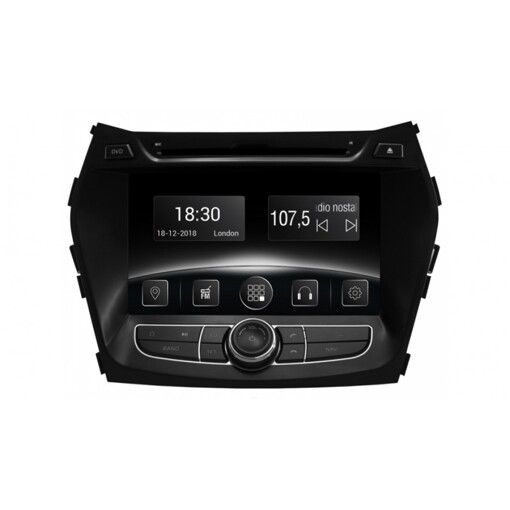 Штатная магнитола Gazer CM6008-DM Hyundai Santa Fe (DM) (2012-2016)