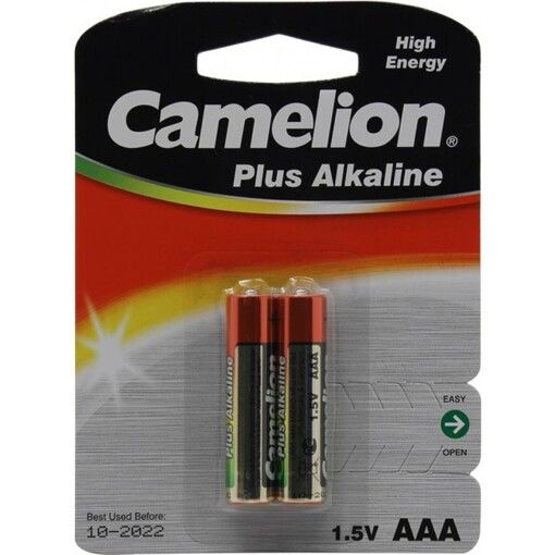 Батарейка CAMELION LR 03/ 2 BL (Plus Alkaline) (1,5 V  AAA 2 шт)