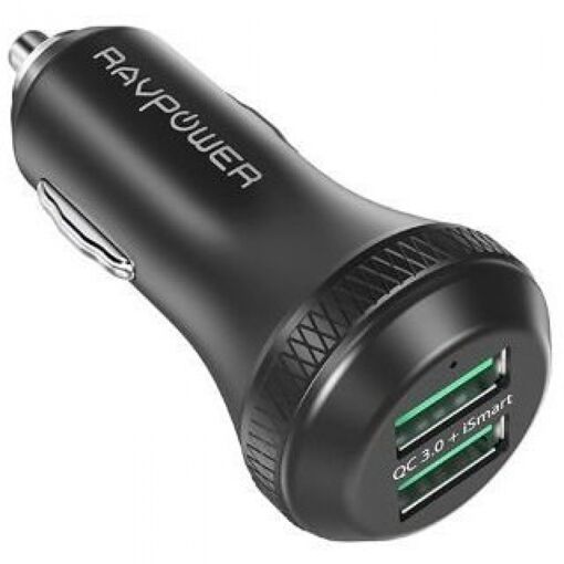Зарядное устройство RavPower RP-VC007 Dual USB 3.0 36W Qualcomm Quick Charger