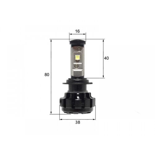 Світлодіодні лампи Sho-Me H7 6000K 40W LED G1.4 (2 шт)