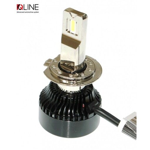 Лампы светодиодные QLine Ultra +150% H7 6000K 49W (2шт.)