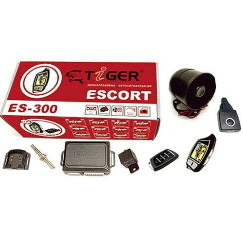 Автосигнализация Tiger Escort ES-300 с сиреной