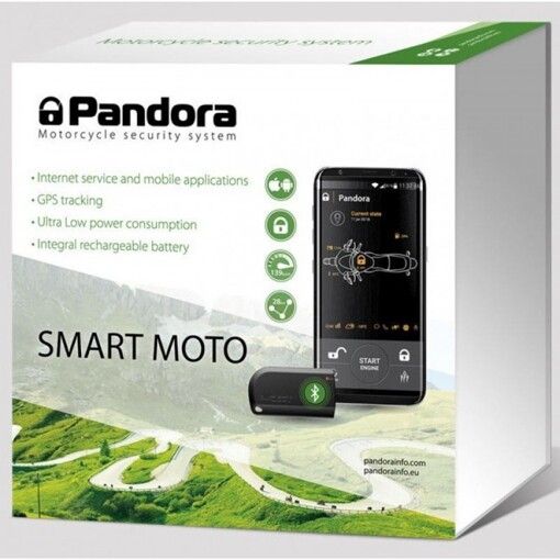 Мотосигналізація Pandora SMART MOTO DXL-1200L із сиреною