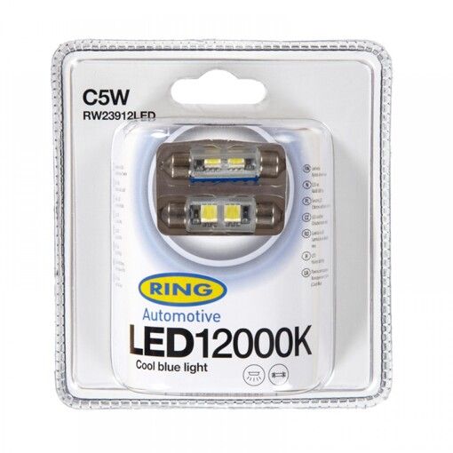 Габарити LED RING C5W 12000К Cool Blue (239) RW23912LED (2492) б2