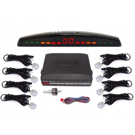 Парктроник BAXSTER PS-818-09 серебро