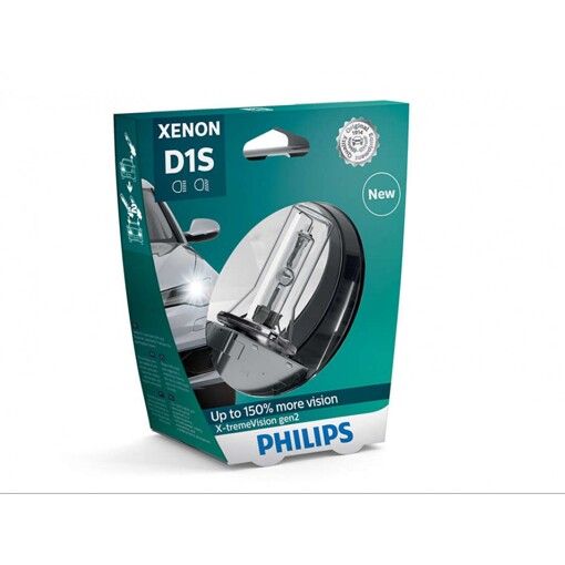 Ксеноновая лампа Philips D1S X-treme Vision 85415 XV2 S1 gen2 +150%