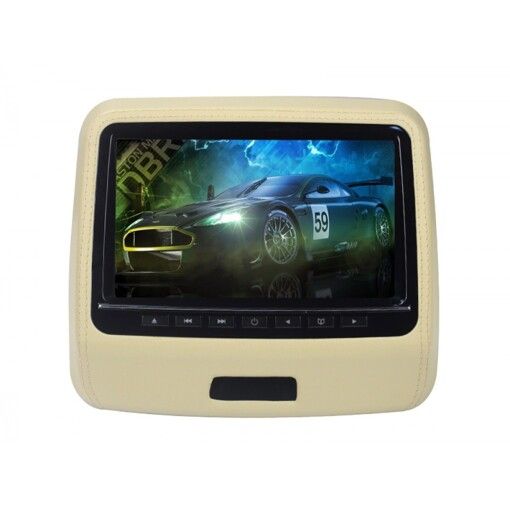 Комплект накладок на підголовник KLYDE Ultra 910D beige (Бежевий)