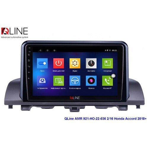 Штатна магнітола QLine AMR 921-HO-22-036 2/16 Honda Accord 2018+