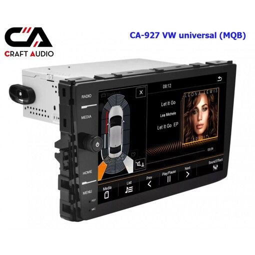 Штатна магнітола CraftAudio CA-927 VW universal (MQB)