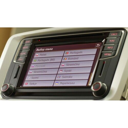 Штатная магнитола VW MIB-2 Discover Media Bluetooth GPS Voice CarPlay AndroidAuto