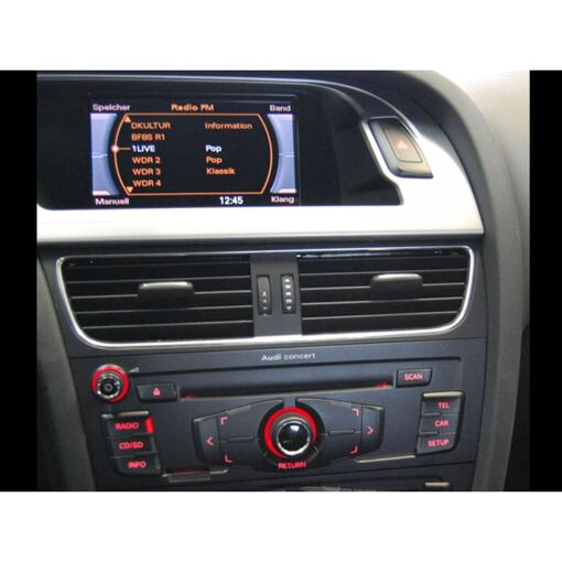 Мультимедійний відеоінтерфейс Gazer VC500-C/S (AUDI)