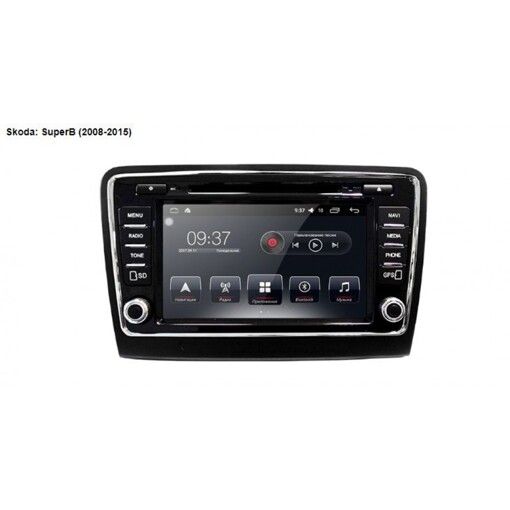 Штатна магнітола AudioSources T90-830A Skoda SuperB 2008-2015