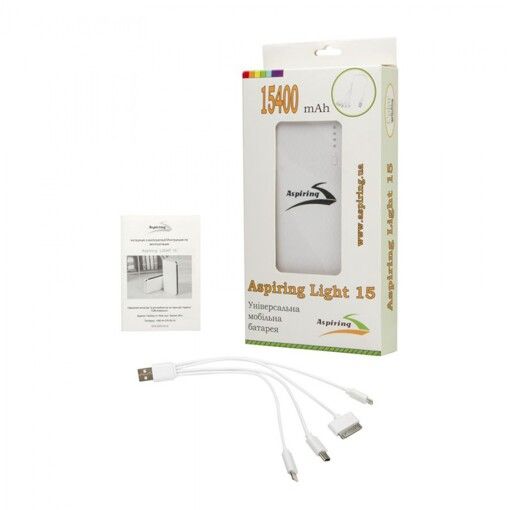 Портативный аккумулятор Aspiring LIGHT 15