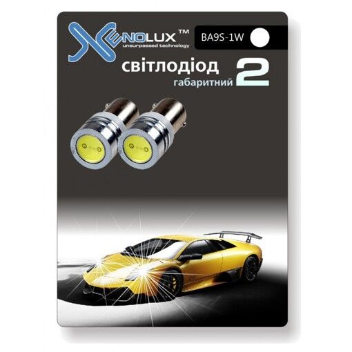 Габарит LED Xenolux BA9S-1W White (2шт.)