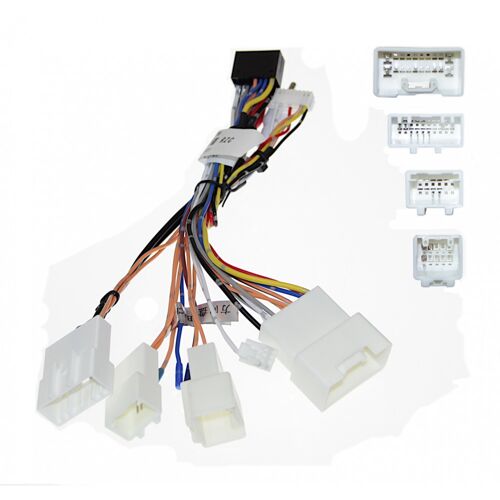 Комплект проводов для магнитол 16PIN CraftAudio CB-797 TOYOTA Land Cruiser Prado 120 02-03 (Азия)