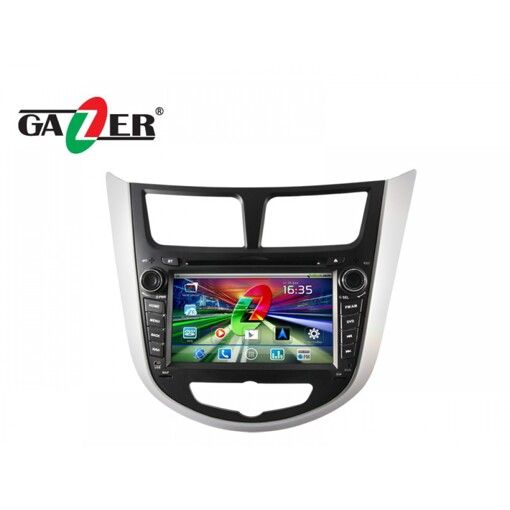 Штатна магнітола Gazer CM172-RB Hyundai Accent