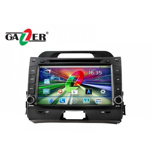 Штатна магнітола Gazer CM182-SL Kia Sportage