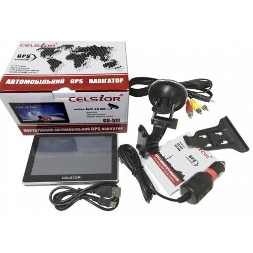 GPS-навигатор Celsior CS-517 (без карт)