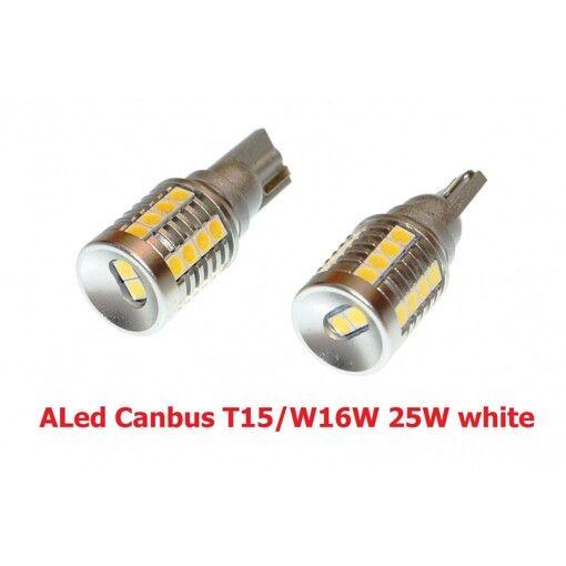Лампа заднего хода LED ALed Canbus T15 (W16W) 14W White (2шт.)