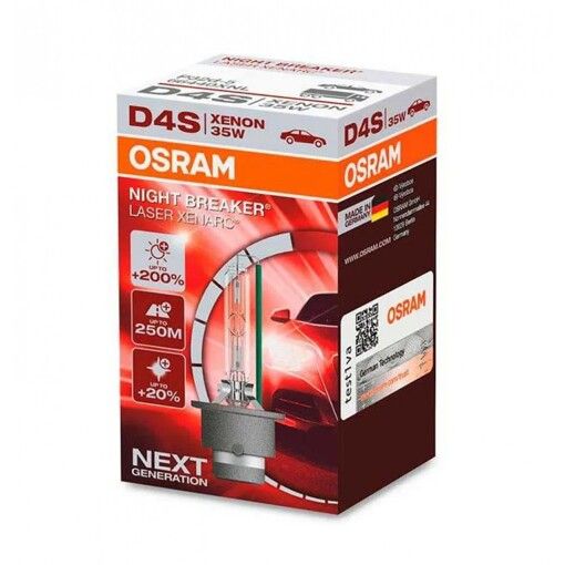 Ксенонова лампа Osram D4S 66440XNL Night Breaker Laser +200%