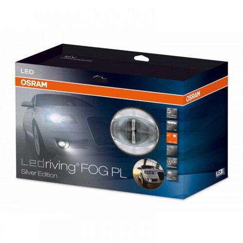 Світлодіодні (LED) фари OSRAM LEDriving FOG PL 103 Silver 6000K 12V (LEDFOG103-SR) 2шт