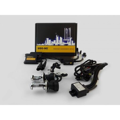 Биксенон. Установочный комплект Sho-Me H4 H/L 5000K Ultra (Slim) 35W